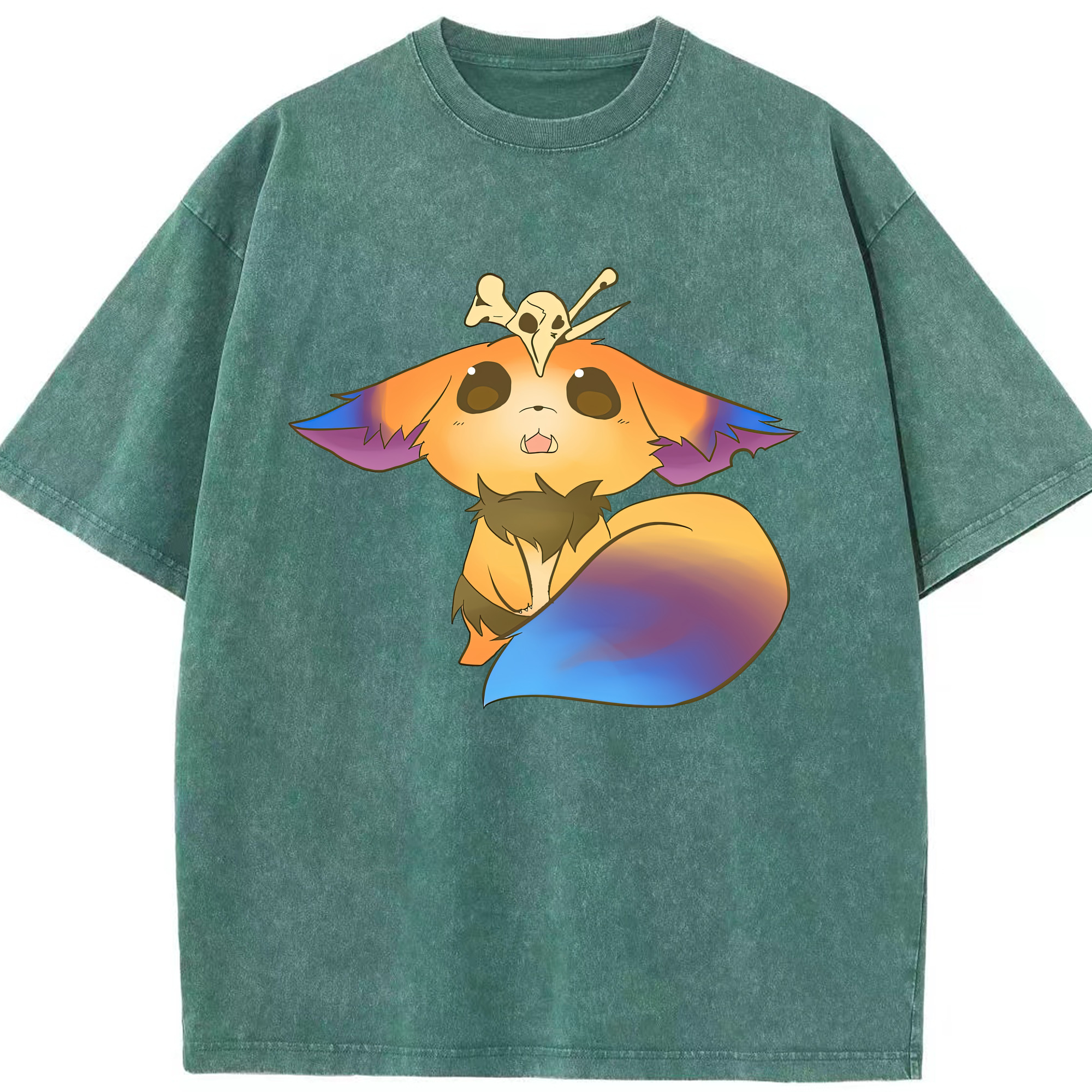 リーグ・オブ・レジェンド League of Legends LOL 綿100% ヴィンテージ風 半袖Tシャツ（フロントプリント）